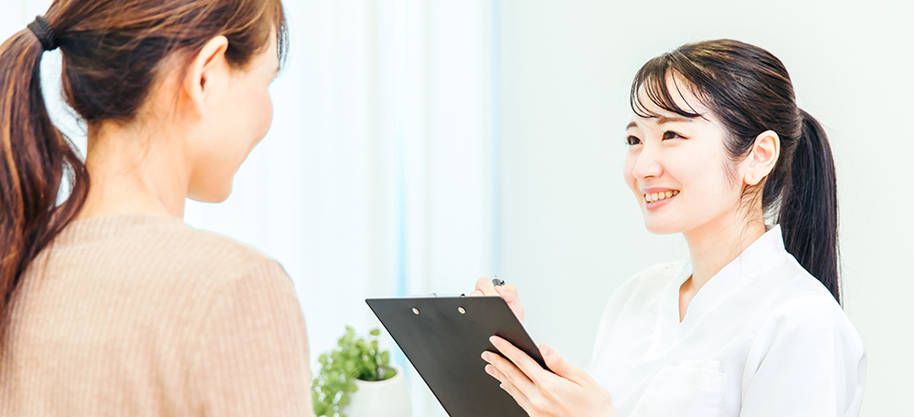 画像:カウンセリング